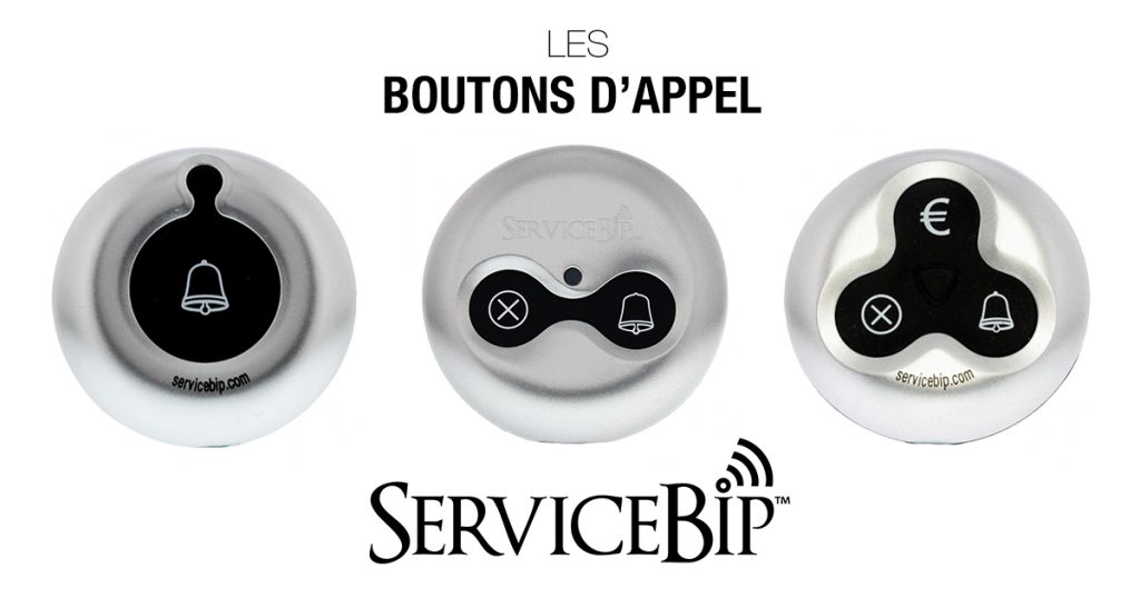 Boutons Appel Client ServiceBip