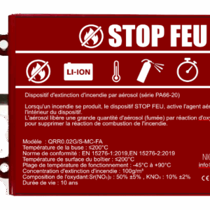 extincteur automatique compact